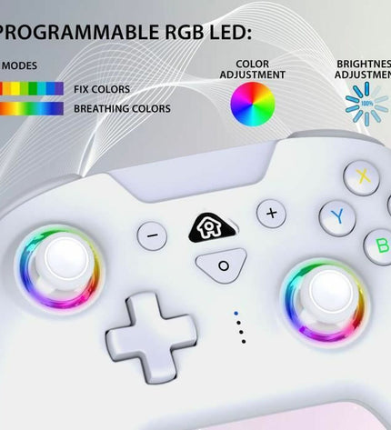 Subsonic Xbox One and Switch remote control, electronic plug-and-play game console accessory, shown in image.