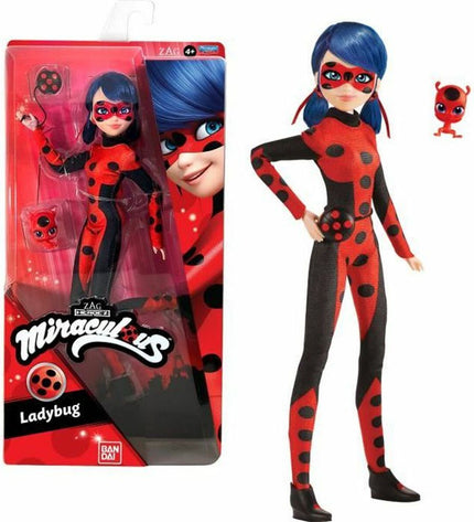Miraculous Ladybug 26 cm action figure from Tales of Ladybug & Cat Noir, detailed superhero toy for kids and collectors.