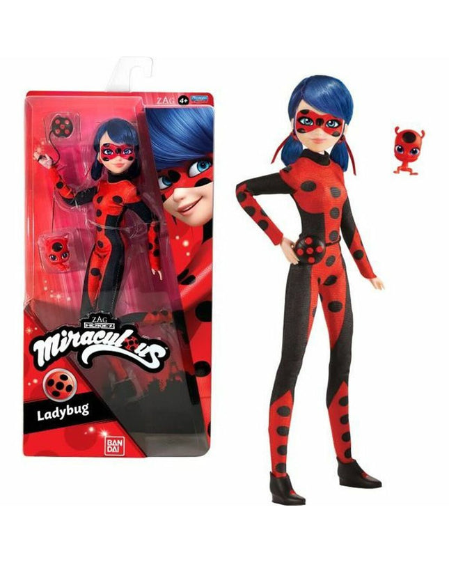 Miraculous Ladybug 26 cm action figure from Tales of Ladybug & Cat Noir, detailed superhero toy for kids and collectors.