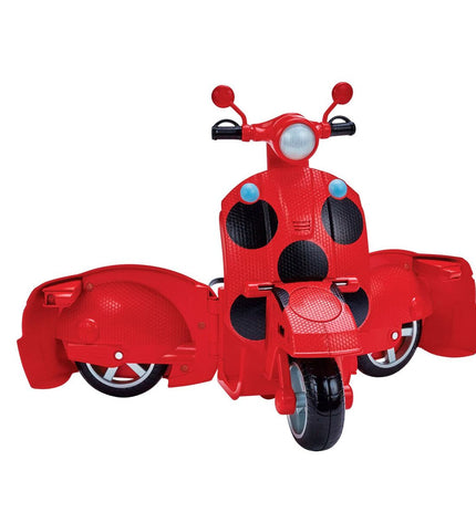 Miraculous: Tales of Ladybug & Cat Noir motorbike action figure toy with detailed design and bright colors for play and display.