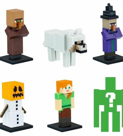 Bandai action figures set with six toys, detailed figures from the popular toy and game line, perfect for collectors and play.