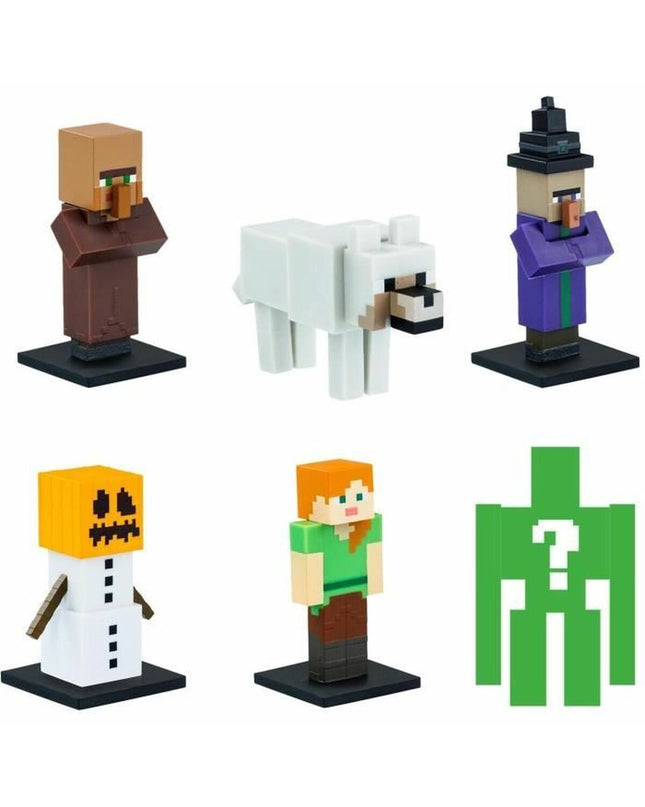 Bandai action figures set with six toys, detailed figures from the popular toy and game line, perfect for collectors and play.