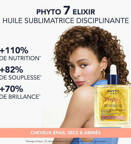 Phyto Paris Nutrition health supplement bottle, 100 ml, with label showing natural ingredients for vitamins and minerals.