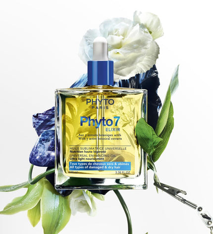 Phyto Paris Nutrition health supplement bottle, 100 ml, with label showing natural ingredients for vitamins and minerals.