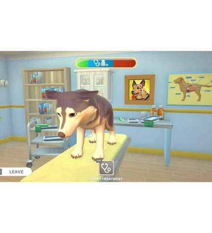 Microids My Universe: PetClinic Cats & Dogs Panda Edition Nintendo Switch video game cartridge, colorful packaging, plug-and-play console game