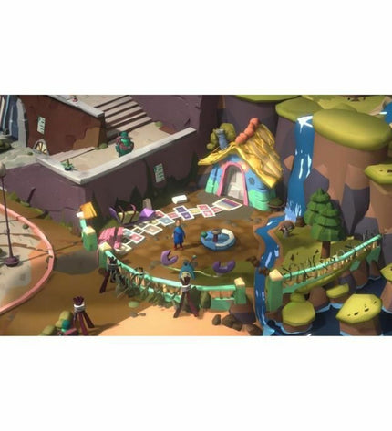 Microids Little Big Adventure Twinsen's Quest Switch video game cartridge for plug-and-play consoles, featuring colorful game artwork.