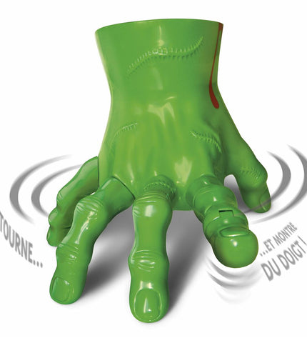 Megableu Tourn’main game with colorful game pieces and spinner, designed for fun family gameplay and entertainment.