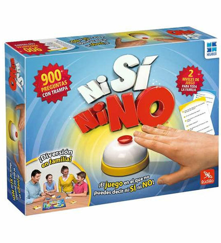 Megableu Ni Si Ni No board game with colorful game pieces and packaging, ideal for family fun and interactive play sessions.