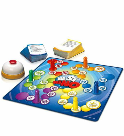 Megableu Ni Si Ni No board game for kids, colorful game pieces and box, fun family game from Megableu.