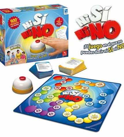Megableu Ni Si Ni No tabletop game with colorful game pieces and cards for family fun, part of toys and games collection.