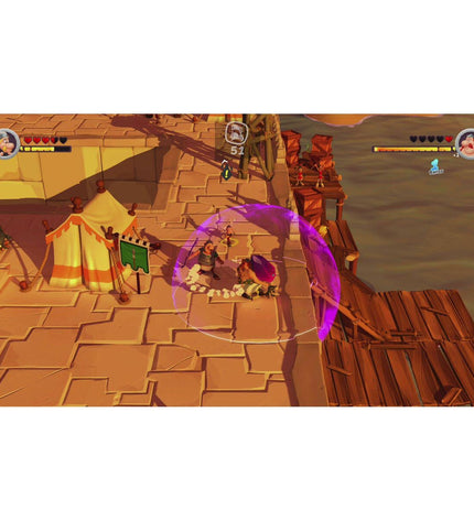 Microids Asterix & Obelix XXL Collection Switch video game cartridge for plug & play consoles, featuring colorful comic-style artwork.