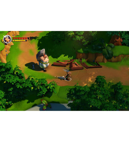 Microids Asterix & Obelix XXL Collection Switch video game cartridge for Plug & Play consoles, featuring colorful game artwork.