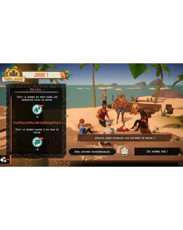 Microids Koh Lanta: Adventurers Switch video game cartridge for electronic plug & play console, featuring colorful game artwork.
