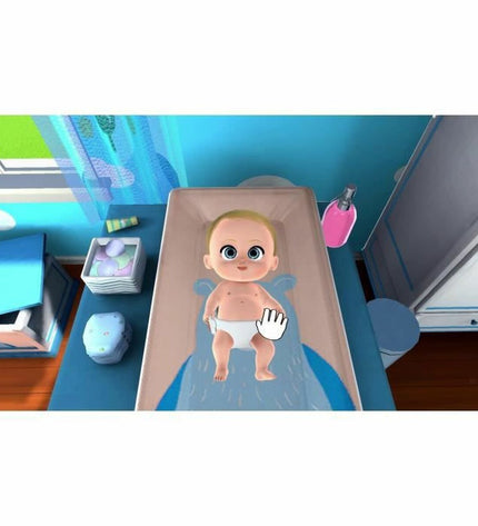 Microids My Universe: MyBaby Switch video game cartridge for plug-and-play electronic game console, featuring colorful artwork.