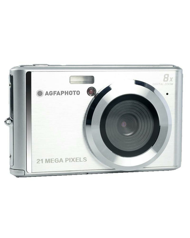 Agfa Realishot DC5200 digital camera with lens, LCD screen, and controls, perfect for photography and videography.