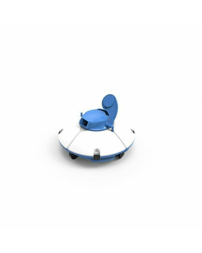 Bestway Frisbee automatic pool cleaner in use, designed for pools, jacuzzis, and garden swimming pools.
