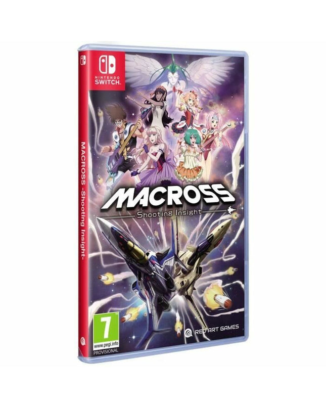 Just For Games Switch plug-and-play video game console with colorful game cartridge and sleek electronic design.