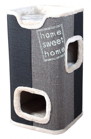 TRIXIE JORGE SCRATCHING POST ANTHRACITE / GRAY / LIGHT GRAY 38 x 38 x 78 cm
