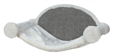 TRIXIE Cat Hammock for Wall Mounting White/Grey 54 x 28 x 33 cm