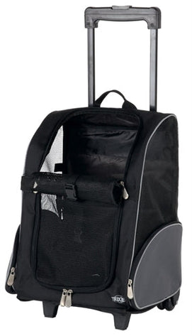 TRIXIE Travel Carrier Trolley Black/Grey 32 x 25 x 45 cm