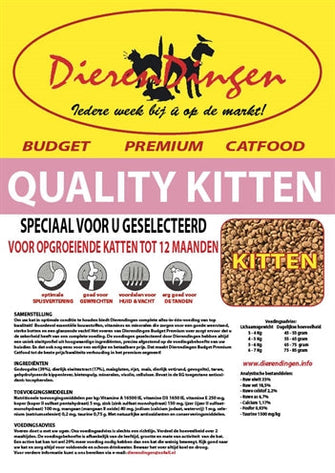 Budget Premium Quality Kitten Cat Food 15 kg