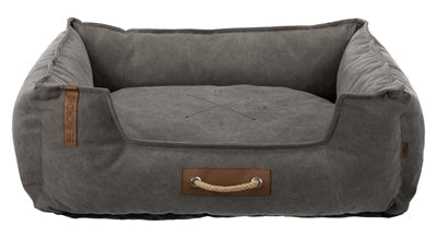TRIXIE Be Nordic Fohr Dog Bed Dark Grey 80 x 60 cm