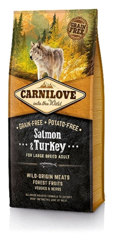 Carnilove Salmon & Turkey Adult Large Breed 12 kg
