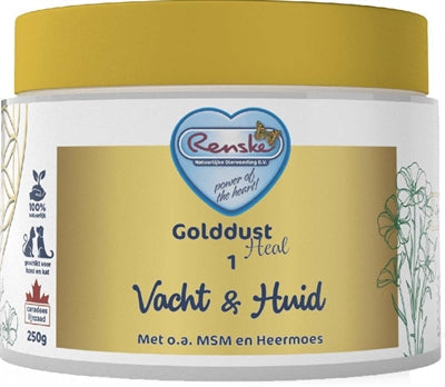 RENSKE GOLDDUST HEAL 1 COAT AND SKIN 250 g
