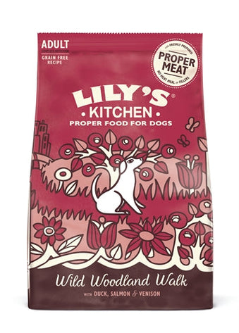 Lily's Kitchen Adult Dog Food - Duck / Salmon / Venison, 7 kg