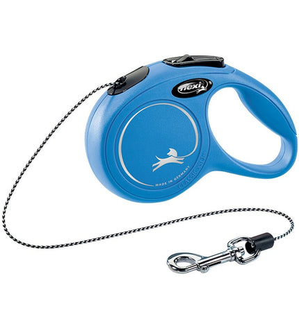 Blue Zalman NEW CLASSIC cat collar with a 3-meter leash, suitable for small cats, made of durable material.