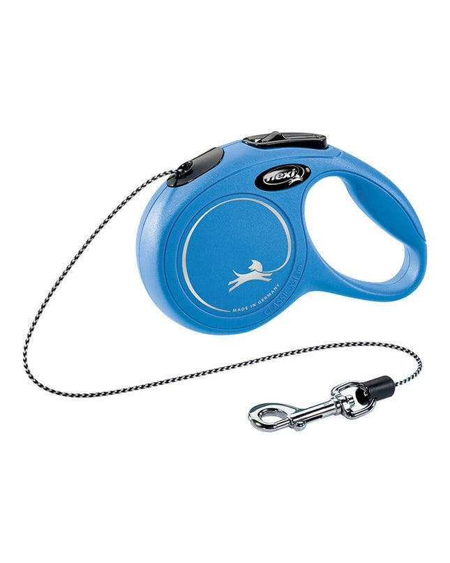Blue Zalman NEW CLASSIC cat collar with a 3-meter leash, suitable for small cats, made of durable material.