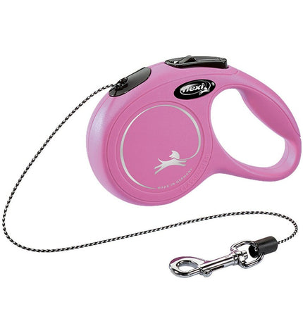 Zalman NEW CLASSIC pink cat collar with 3-meter leash for small cats, featuring adjustable strap and secure fastening.