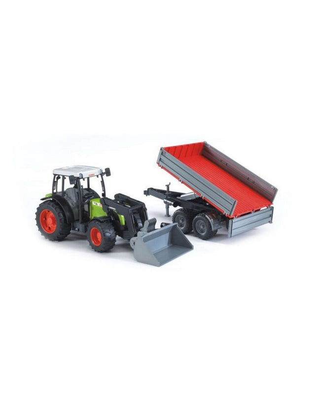 Bruder Claas Nectis 267F toy tractor in 1:16 scale, detailed plastic farm vehicle for children, realistic design and bright colors.
