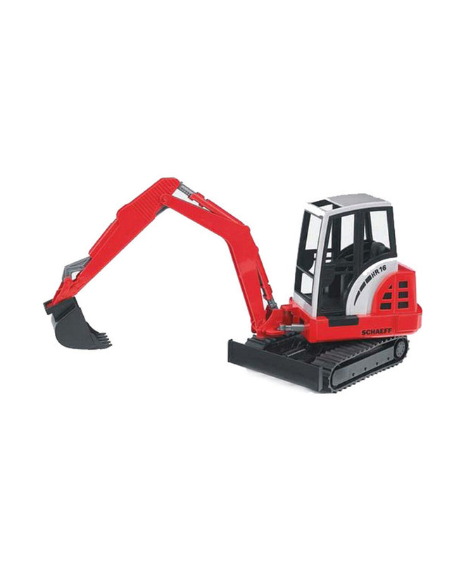 Bruder Graafmachine Schaeff HR16 toy vehicle, 35 x 10 x 16 cm, detailed miniature construction equipment for children.