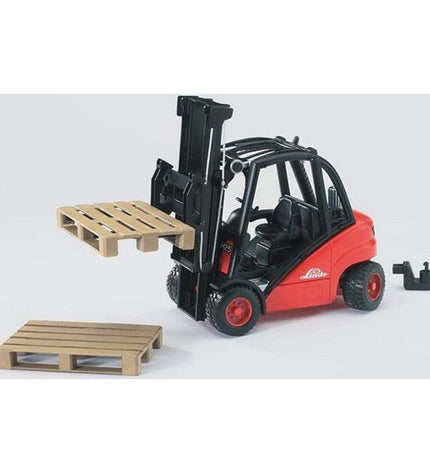 Bruder openbare werken vrachtwagen speelfiguur, kunststof speelgoed voertuig voor kinderen, 29 x 9 x 22 cm
