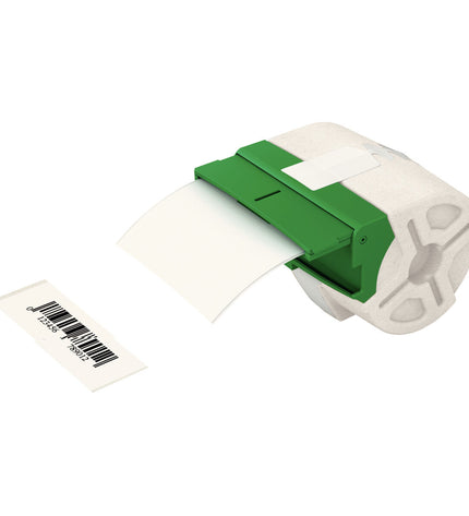 Leitz gelamineerde tape voor kantoorartikelen en schrijfwaren, zichtbaar in een open rol met duidelijke branding.