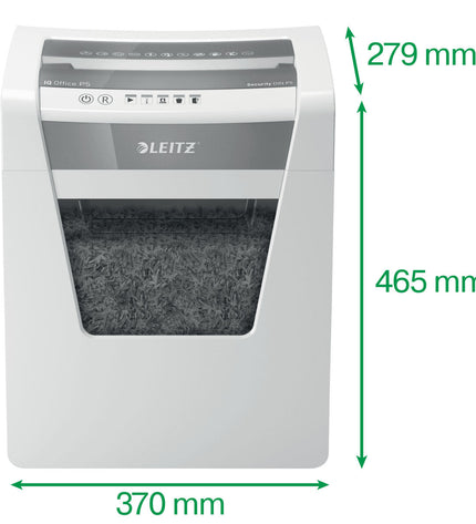 Leitz Microsnippers paper shredder for office use, compact office electronics, with sharp blades for paper cutting.