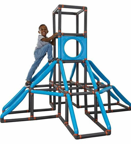 Smoby BIG Kraxxl activity center toy for outdoor play, featuring colorful climbing and sliding elements for children.
