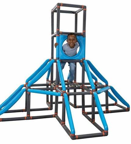 Smoby BIG Kraxxl activity center, outdoor playground toy for children with climbing and sliding features.