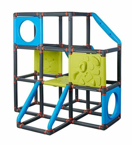 Smoby BIG Kraxxl The Frame activity center for outdoor play, featuring colorful sports and game elements for kids.