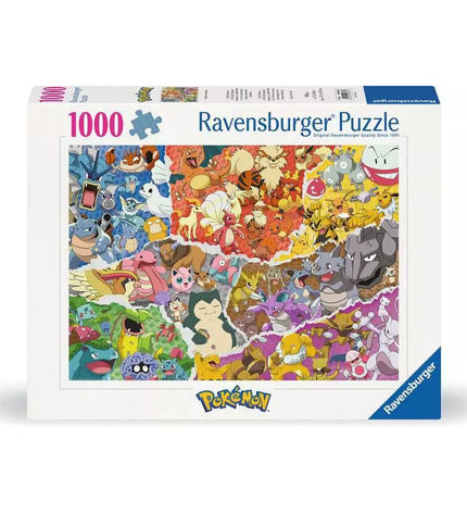 Ravensburger 1000-piece puzzle featuring colorful, detailed artwork for fun and challenging gameplay.