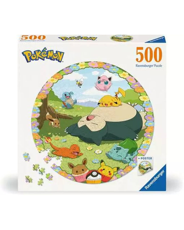 Ravensburger 500-piece puzzle from the toys and games category, showing colorful puzzle pieces and image in progress.