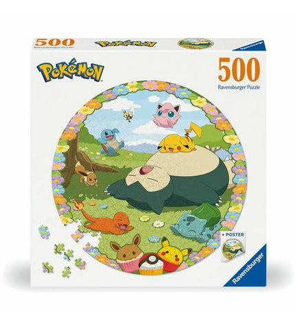 Ravensburger 500-piece puzzle featuring colorful artwork, perfect for brainteasers and family fun in the speelgoed en games category.