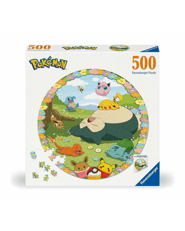 Ravensburger 500-piece puzzle featuring colorful artwork, perfect for brainteasers and family fun in the speelgoed en games category.