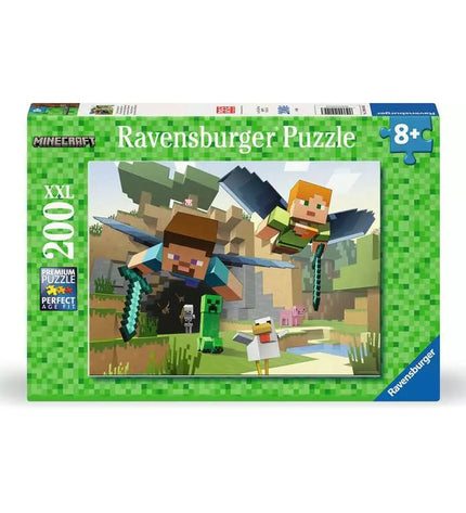 Ravensburger puzzle featuring colorful landscape scene, ideal for brain teasers and puzzle enthusiasts.