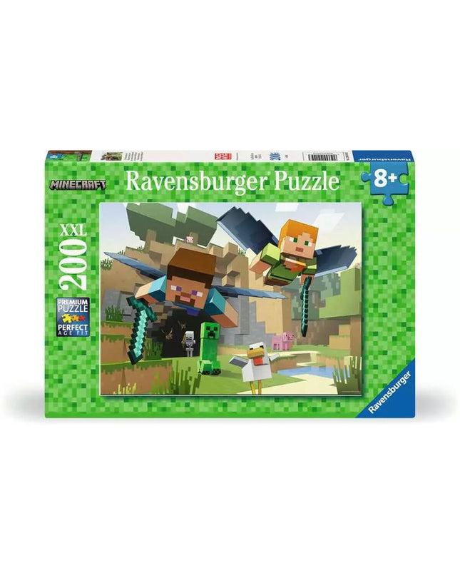 Ravensburger puzzle featuring colorful landscape scene, ideal for brain teasers and puzzle enthusiasts.