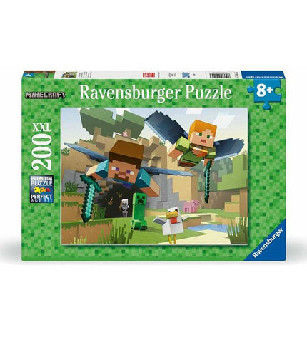 Ravensburger puzzle featuring colorful landscape image, perfect for brainteasers and family fun.