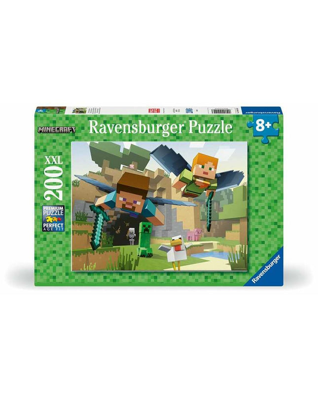 Ravensburger puzzle featuring colorful landscape image, perfect for brainteasers and family fun.