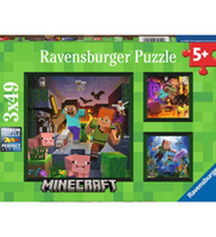 Ravensburger puzzle featuring colorful images, ideal for brainteasers and puzzle enthusiasts, with a variety of pieces and vibrant design.