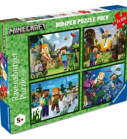 Ravensburger puzzle featuring a colorful, detailed image of a scenic landscape with children playing outdoors, perfect for puzzle enthusiasts.